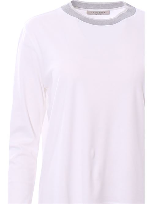 cotton t-shirt LA FILERIA | 60273/80543001